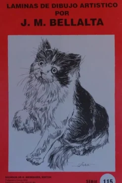 Láminas de dibujo artístico por J.M. Bellalta 115 Gatos