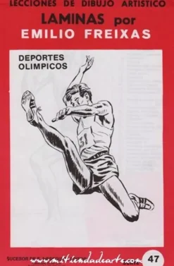 Láminas de dibujo artístico por Emilio Freixas SR47 Deportes olimpicos I