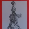 Láminas de dibujo artístico por J.M. Bellalta 137 Moda femenina de época
