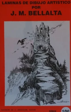 Láminas de dibujo artístico por J.M. Bellalta 106 Torres