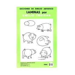 Láminas de dibujo artístico por Emilio Freixas SE03 Dibujo infantil