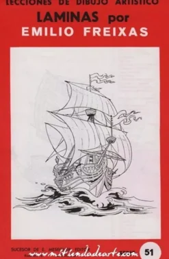 Láminas de dibujo artístico por Emilio Freixas SR51 Embarcaciones II