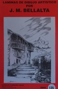 Láminas de dibujo artístico por J.M. Bellalta 125 Construcciones rurales V
