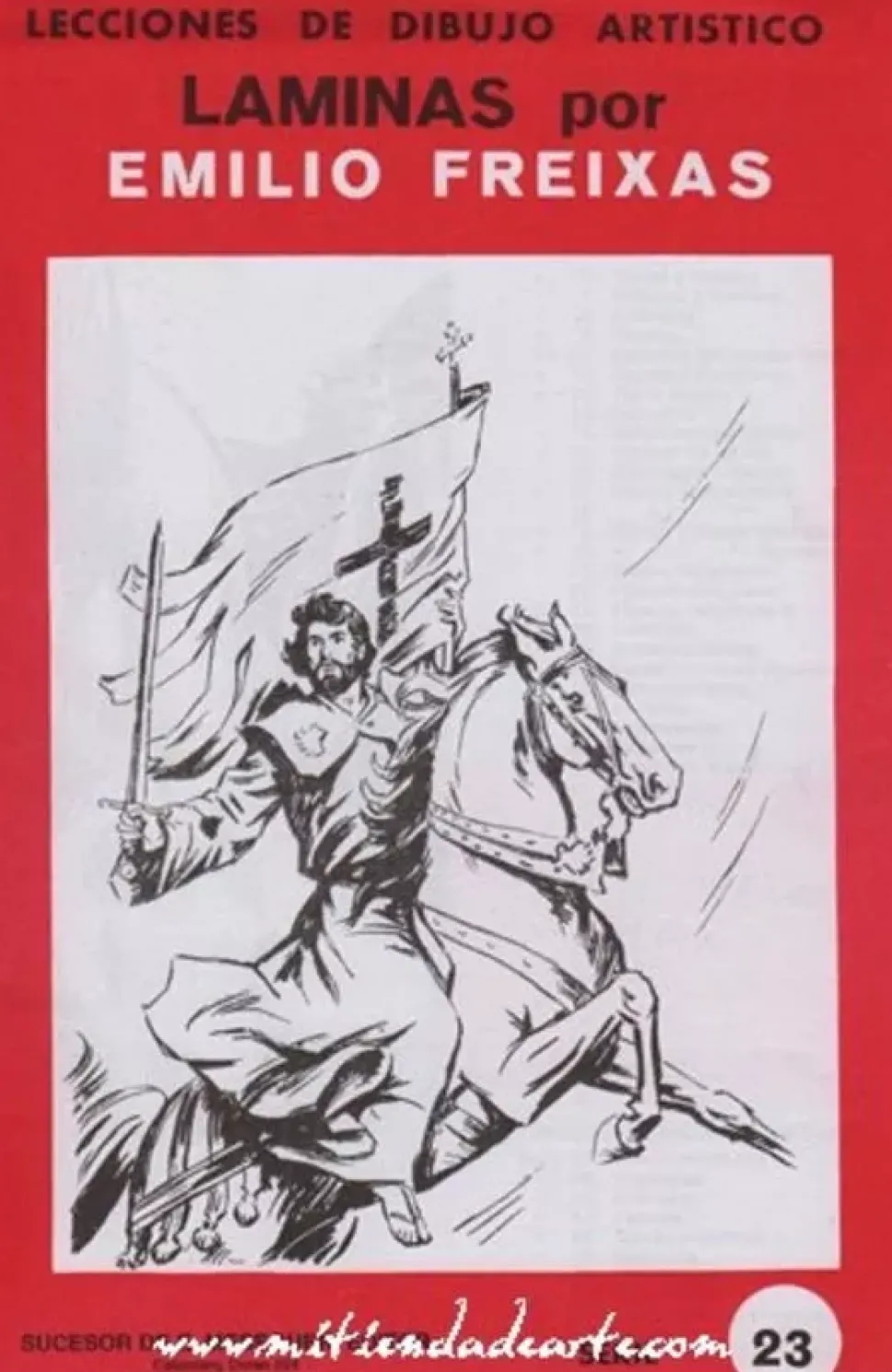 Láminas de dibujo artístico por Emilio Freixas SR23 Figuras religiosas II