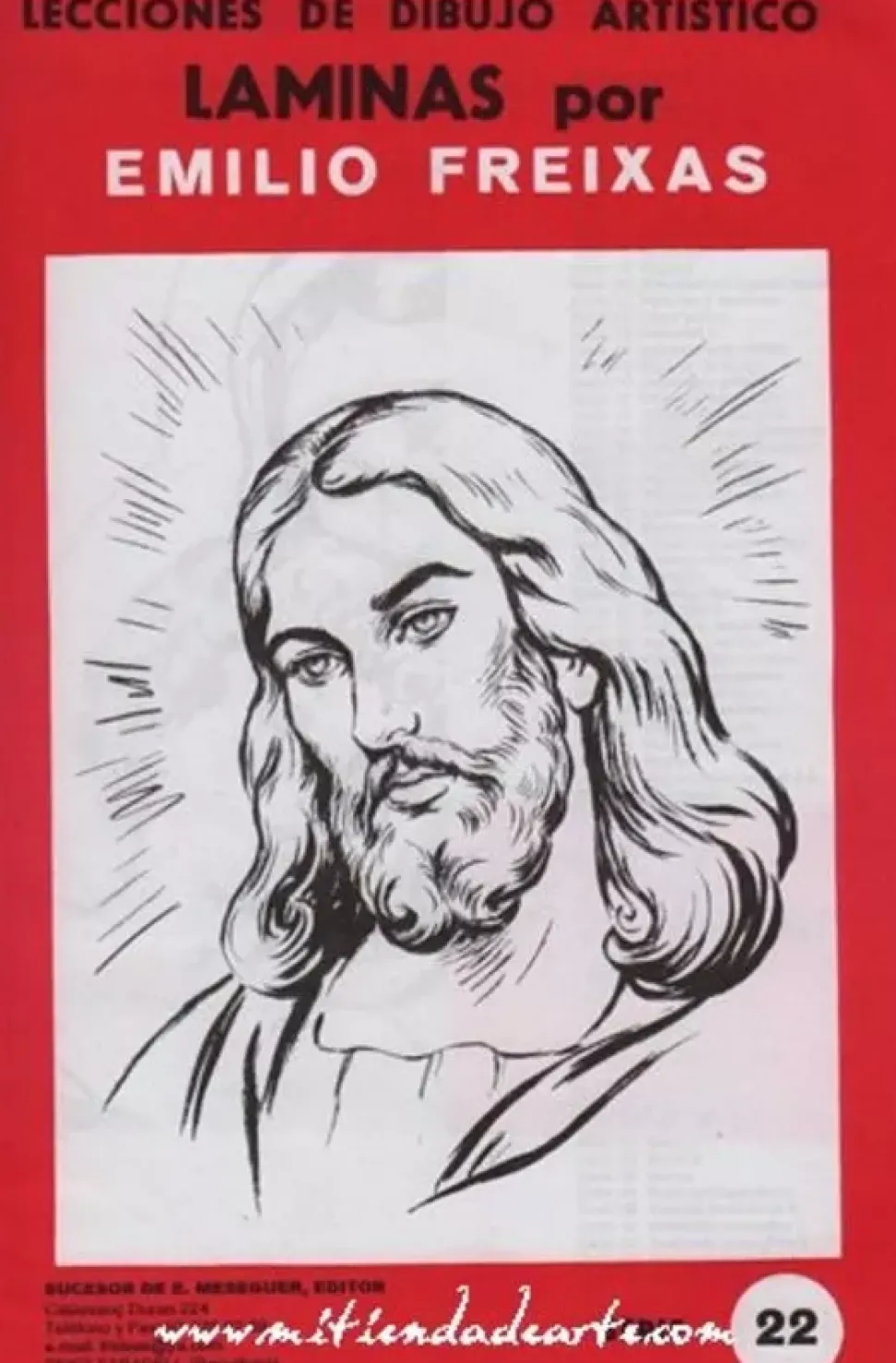 Láminas de dibujo artístico por Emilio Freixas SR22 Figuras religiosas I