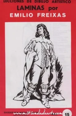 Láminas de dibujo artístico por Emilio Freixas SR15 Figuras de época