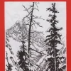 Láminas de dibujo artístico por Emilio Freixas SR19 Dibujo a pluma (paisaje)