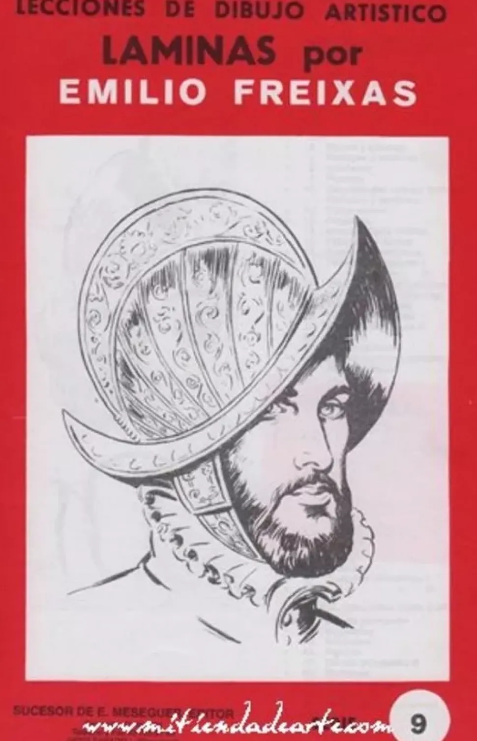 Láminas de dibujo artístico por Emilio Freixas SR09 figuras