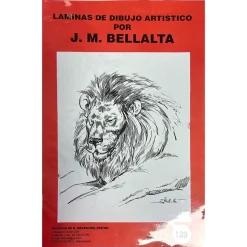Láminas de dibujo artístico por J.M. Bellalta 120 Animales salvajes