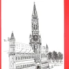 Láminas de dibujo artístico por Emilio Freixas SR157 Bruselas