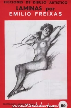 Láminas de dibujo artístico por Emilio Freixas SR69 Anatomía femenina I
