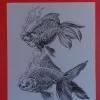 Láminas de dibujo artístico por J.M. Bellalta 130 Peces