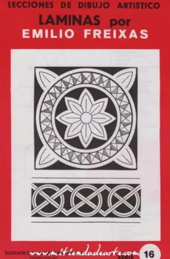 Láminas de dibujo artístico por Emilio Freixas SR16 Geometría artística