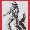 Láminas de dibujo artístico por Emilio Freixas SR57 Hombres del Oeste