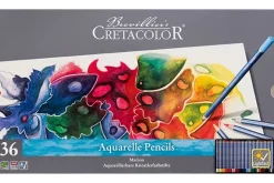 Lápices de color acuarelables para artistas Marino