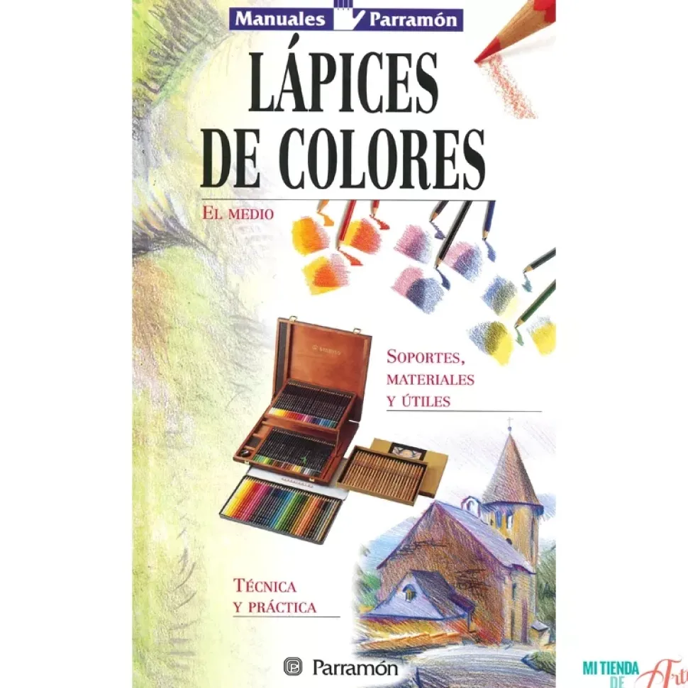 Lápices de colores. Manuales Parramón