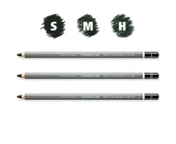 Lápiz carboncillo Mars Lumograph Staedtler
