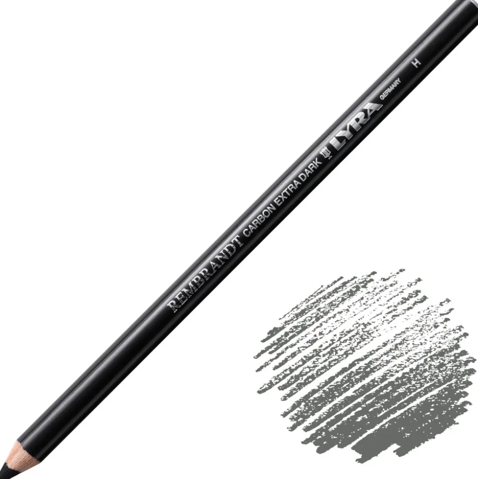 Lápiz de carbón extra oscuro Rembrandt Lyra