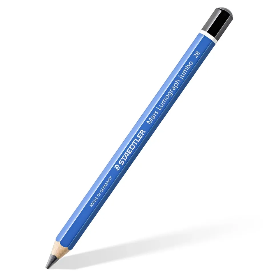 Lápiz grafito Jumbo Mars Lumograph Staedtler