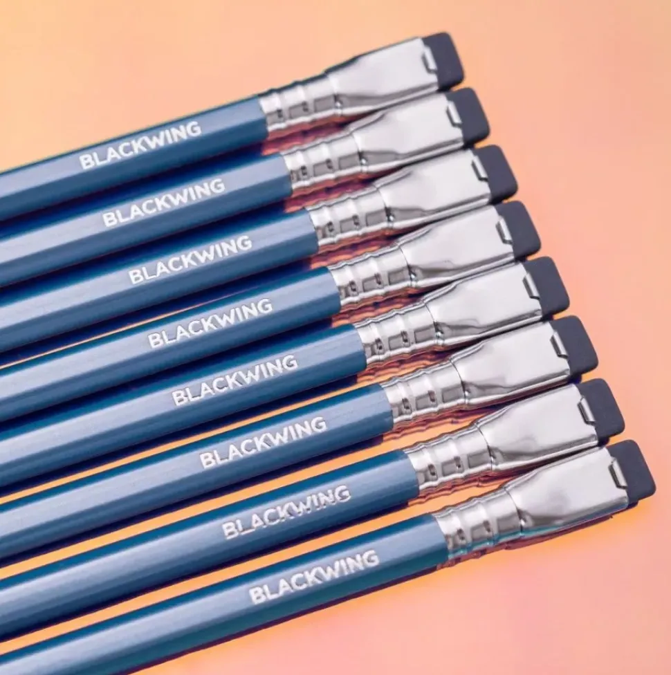 Lápiz Grafito Medio Azul Pearl Blackwing