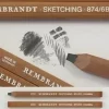 Lápiz pastel para bocetos Rembrandt Lyra