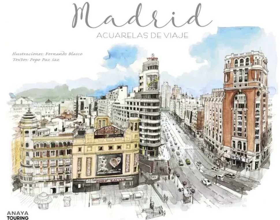 Madrid Acuarelas de Viaje