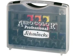 Maletín 16 tintas líquidas AeroColor Profesional Schmincke 28ml