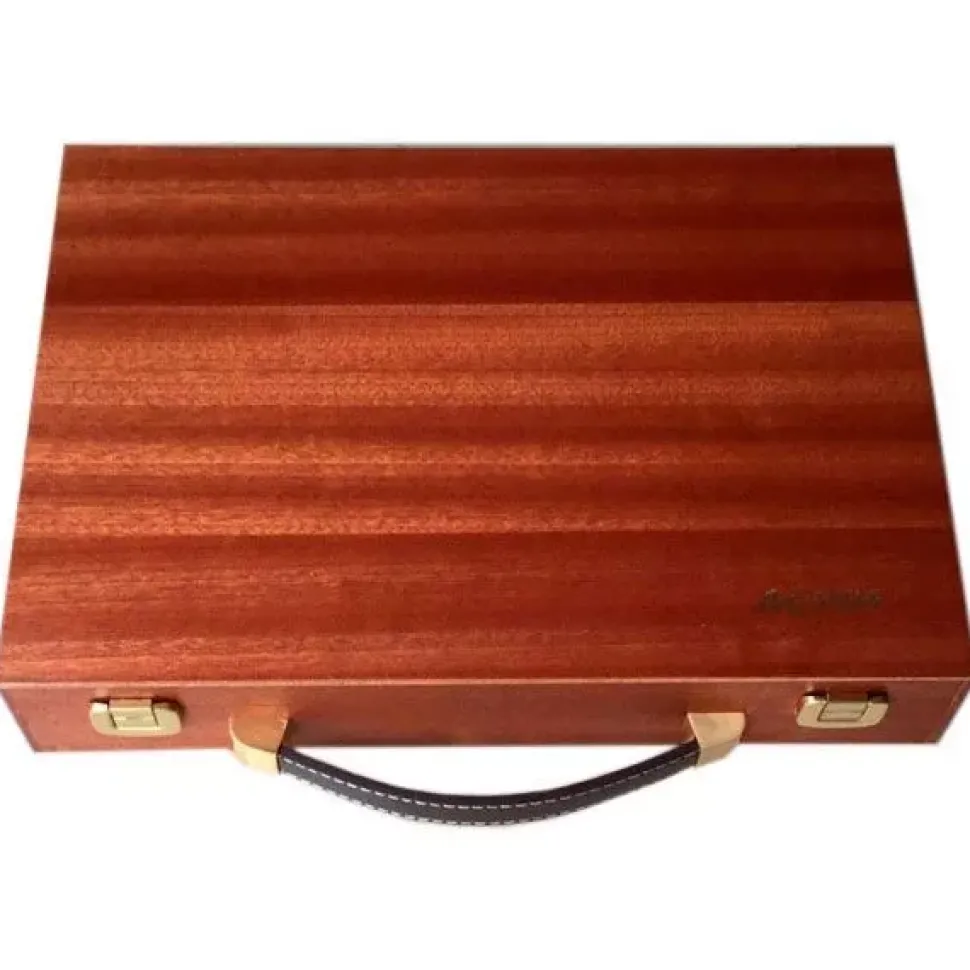 Maletín de Madera de Acrílico Extrafino 10 Tubos Titan