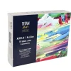Maletín de Madera de Acrílico Extrafino 10 Tubos y Accesorios Titan 60ml