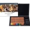Maletín Madera 30 Lápices de Colores Rembrandt Polycolor + Art Design Lyra