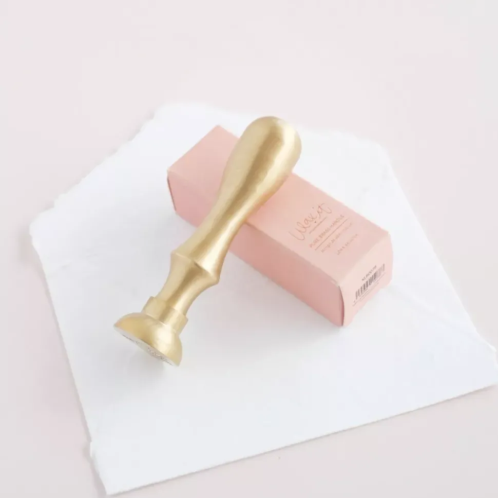 Mango de Latón Macizo para Sello Wax it Lora Bailora