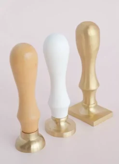 Mango de Latón Macizo para Sello Wax it Lora Bailora