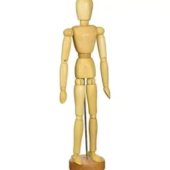 Maniquí articulado madera Femenino Lefranc and Bourgeois 30cm