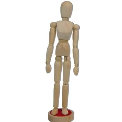 Maniquí masculino articulado magnético 30cm Talens