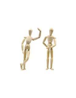 Maniquí masculino articulado magnético 20cm Talens