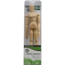 Maniquí muñeco articulado de madera Simply Daler-Rowney 20cm