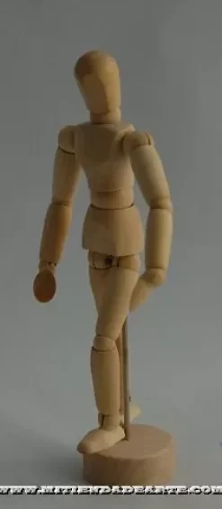 Maniquí muñeco articulado Hombre 14cm