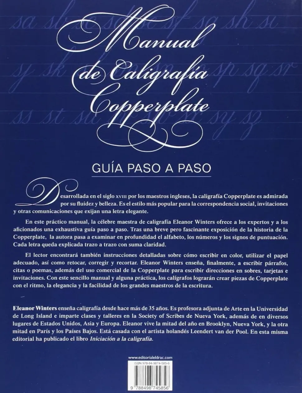 Manual de caligrafía Copperplate
