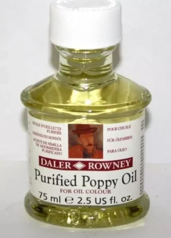 Médium aceite de amapola óleo Georgian Daler-Rowney 75ml
