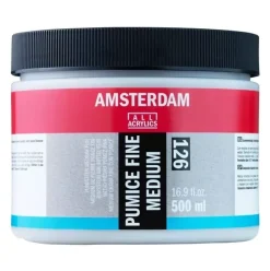 Médium acrílico piedra pómez fina 126 Amsterdam 500ml