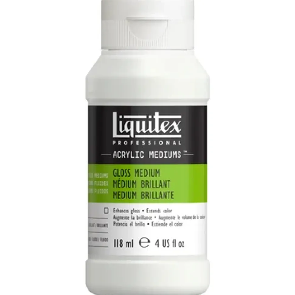 Médium barniz brillante Liquitex 118ml