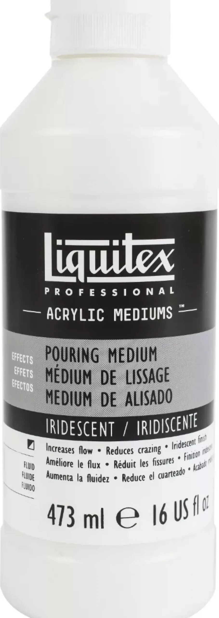 Médium de pouring Iridiscente Liquitex 473ml