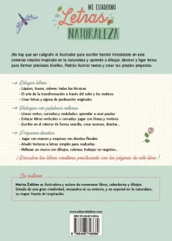 Mi cuaderno de letras. Naturaleza Descubre alfabetos creativos