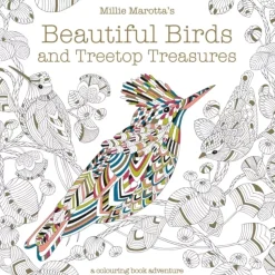 Millie Marotta´s Beautiful Birds And Treetop Treasures Colouring Book
