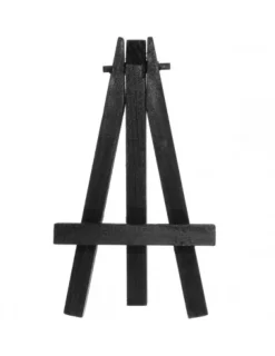 Mini caballete de sobremesa negro 12,5cm Phoenix