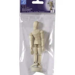 Mini maniquí articulado madera Lefranc and Bourgeois 12cm