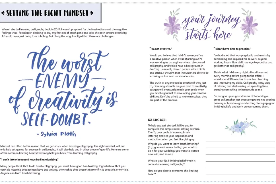 Modern calligraphy Learn the beautiful art of brush lettering