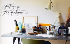 Modern calligraphy workshop