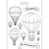 Molde Flexible Globos Timeless Stamperia 15x21cm