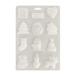 Molde flexible Romantic Candy Christmas Stamperia 15x21cm